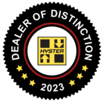 Hyster 2023 Dealer of Distinction Logo