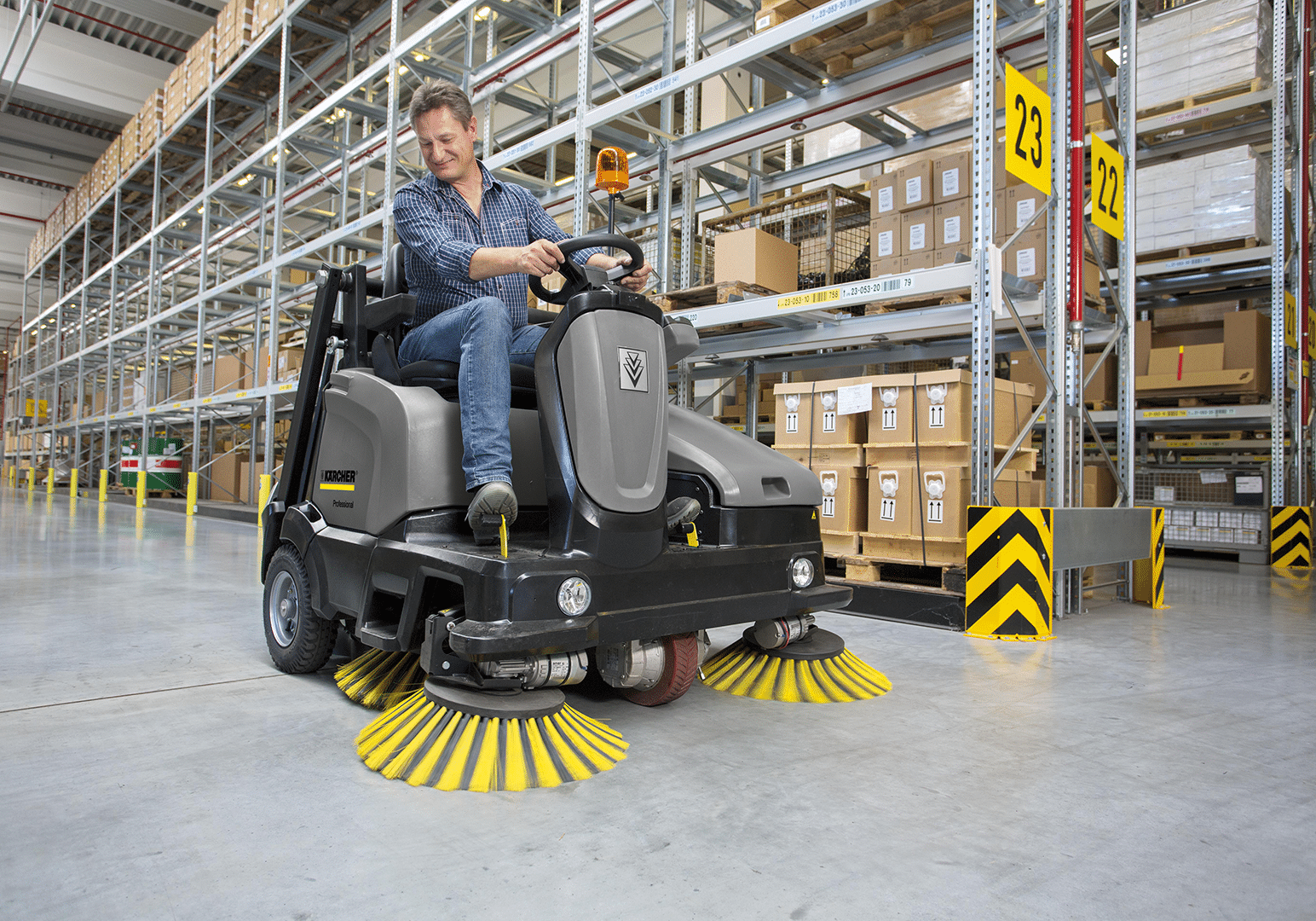 Blog - Briggs Now Offers Karcher Scrubbers & Sweepers